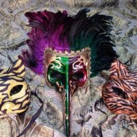 MASQUERADE MASKS UNLIMITED: Venetian Cat Masks & Exotic Feathered Beak Style Masks.