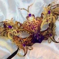 MASQUERADE MASKS: Luxurious Laser Cut Masquerade Masks.