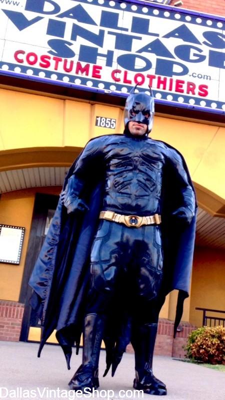 Fan Expo Dallas Top Costumes: Supreme Batman, DC Comics Superhero Costume from Dallas Vintage Shop