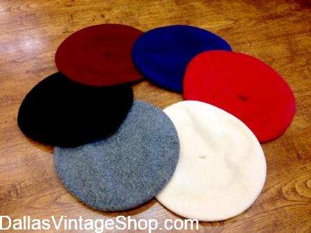 Bastille Day Costumes, Bastille on Bishop Outfits & French Berets are at Dallas Vintage Shop,