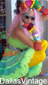 Rave Neon Clothing Dallas: RAVE FANATIC CHICK GOES WILD...