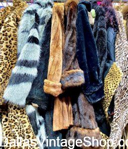 Vintage Fur Coats Dallas Largest Collection; Men's & Ladies Furs, Full Length Animal Print Coats, Vintage Furs & Faux Furs at Dallas Vintage Shop. 