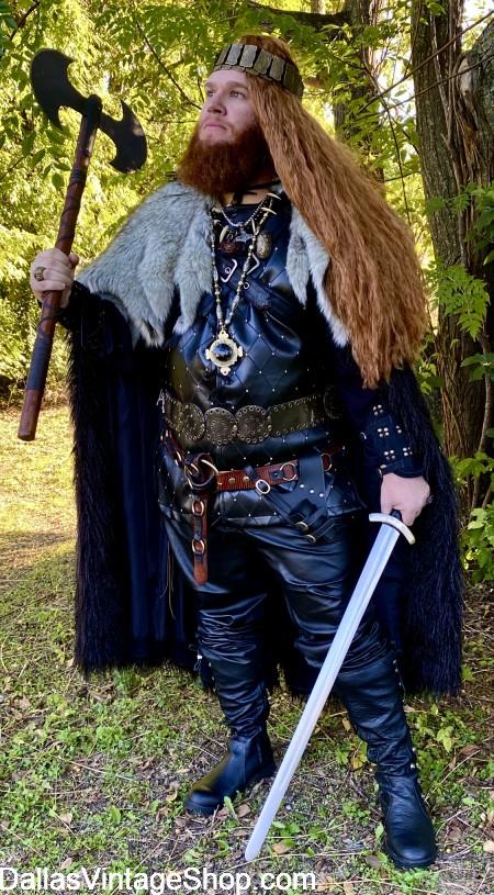 Texas Viking Festival Costumes: Get TVF Dates, Tickets & Info HERE. Also get Garb & Costumes for Viking Warlords, Norse Warriors, Famous Historical Vikings, Viking Kings & Princes, Princesses, Fairies, Mystical Creatures & Fantasy Viking Fictional Characters. 