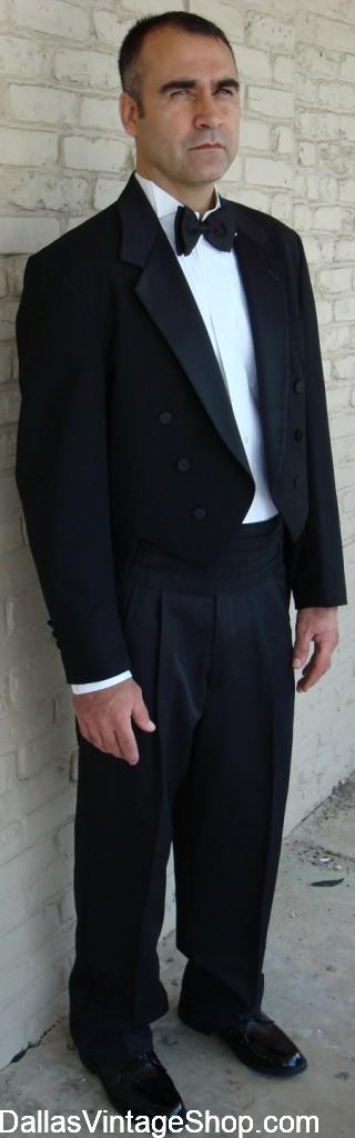 MEN'S GALA FORMAL WEAR: Tuxedos, Tails, Bow Ties & Cummerbunds We have Men's Formal Wear and Men's Formal Wear Alternatives for Prom Homecoming and other Formal Events.