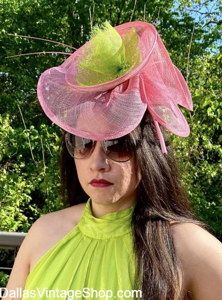 Fascinator Hats from the Latest Spring Fashions to Customized Couture, you have to come to Dallas Vintage Shop. Fascinator Hats in Dallas. For the largest variety of Fascinators, come to Dallas Vintage Shop.