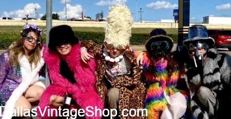 Burning Man Tomorrow Today Attire: Where to get Burner Clothing? From Dallas Vintage Shop.