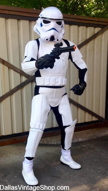 RETRO EXPO Costumes Welcome. Tickets, Guests & Details CLICK HERE: Retro Expo Website. Costume Ideas for Attendees, like The ABOVE PIC Star Wars, Storm Trooper Costume will be a hit at this event. Also, get Retro & Vintage Gamer Character Costumes & Ideas of old Video Game Characters from the 90's. SEE MORE: Retro Gaming Characters. RETRO EXPO INFO 2025, July 12-13, Plano, Tx.: For all Event Details CLICK HERE FOR: Retro Expo Website. CLICK BELOW FOR MORE Retro Characters. Costumes Welcome at RETRO EXPO!
