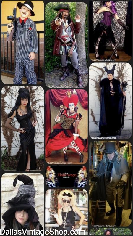 HOURS FOR DALLAS VINTAGE SHOP: We are DFW’s BEST & Largest Halloween Costume Shop
