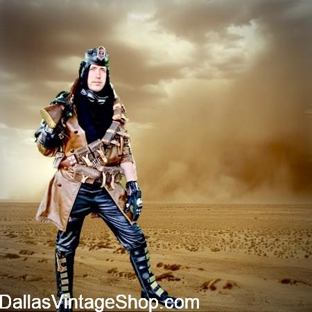 BURNING MAN POST APOCALYPTIC OUTFITS: Desert Mad Max Tomorrow Today Outfit.