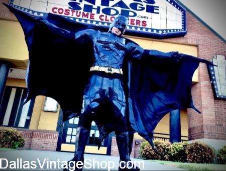 DRAGON CON COSTUMES: We have Deluxe Batman and other Supreme Quality Superheroes & Villains at Dallas Vintage Shop.