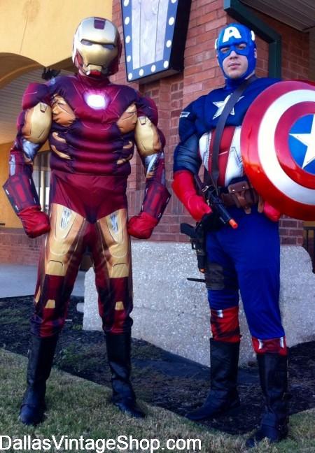 DRAGON CON BEST COSTUMES: No Costume Shop has more Superheroes & Super Villains than Dallas vintage shop.