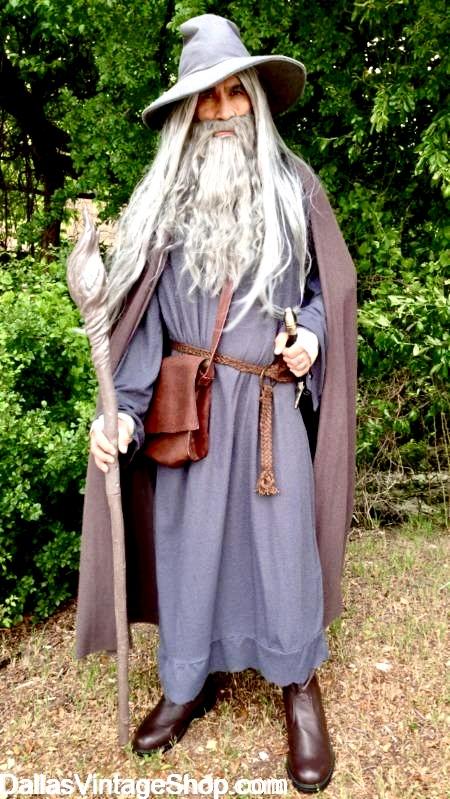 DRAGON CON COSTUMES: This Gandolf Supreme Costume is available at Dallas Vintage shop.