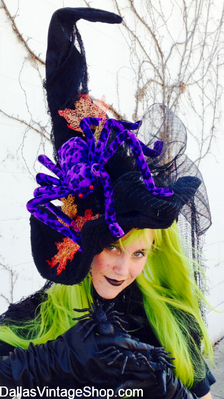 UNIQUE WITCH HATS: Largest & Most Diverse Collection you will ever see.