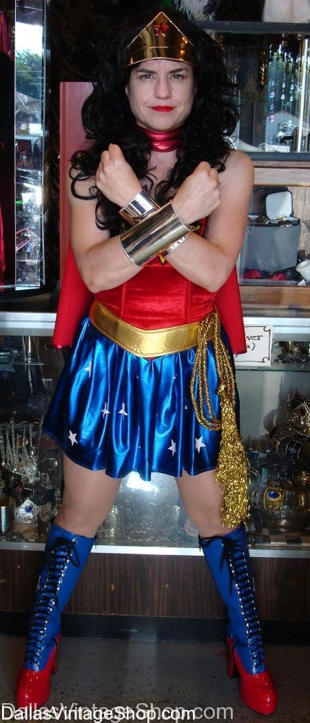 Wonder Woman Costume, Super Hero Costume, Sexy Wonder Woman Costume, Linda Carter Wonder Woman Costume