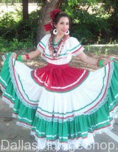 Mexican Traditional Costume Dresses - Dallas Vintage Clothing & Costume
