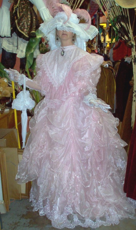 Pink victorian outlet dress