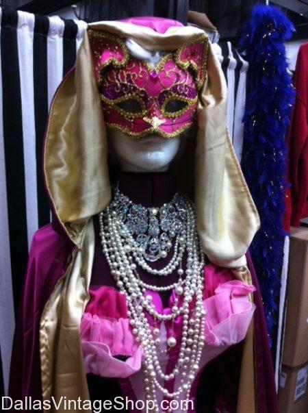 Ladies Masquerade Ball Costume Ideas | Dallas Vintage and Costume Shop