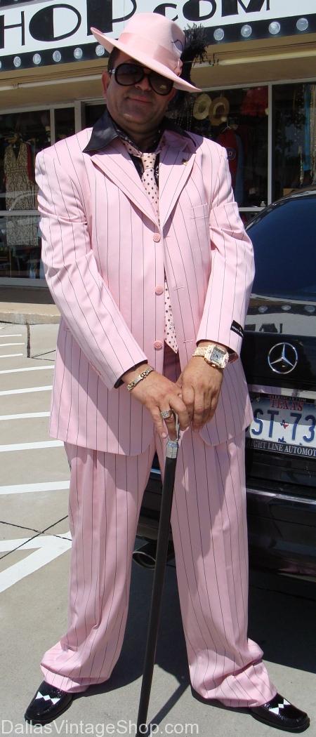 Pink Pinstripe Zoot Suit