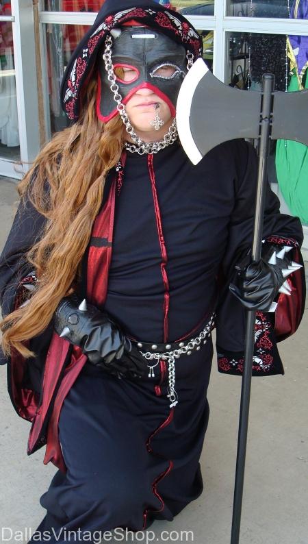 Get Adult or Child Executioner Costumes, Goth Executioner Costume, Medieval Executioner Outfits, Renaissance Executioner Costumes, Executioner Costumes Weapons, Executioner Costumes Wigs, Executioner Executioner Costume Masks, Executioner Gloves. We have Executioner Medieval Swords, Executioner Belts, Executioner Medieval Axes in Dallas