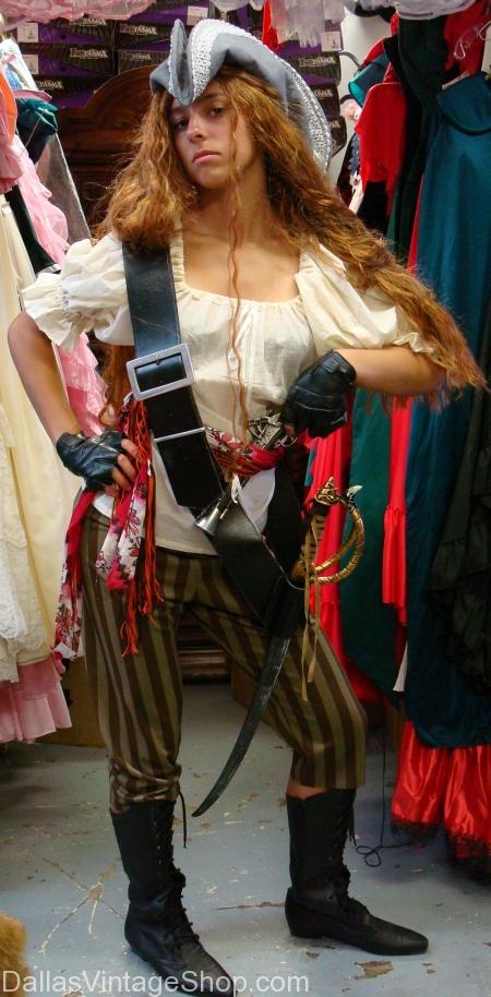 Scarborough Fair Lady Pirate Costume