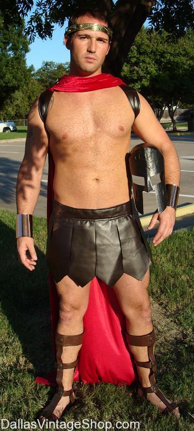 Leonidas Costume, 300 Costume, Spartan Trojan Warrior Costume